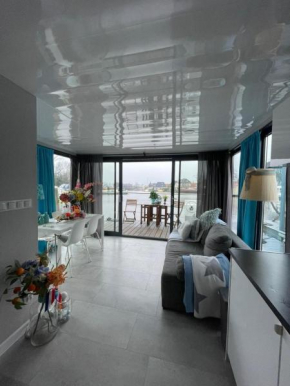 The Blue Houseboat